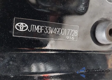 2009 Toyota Rav4 from USA, damaged, VIN JTMBF33V49D017728